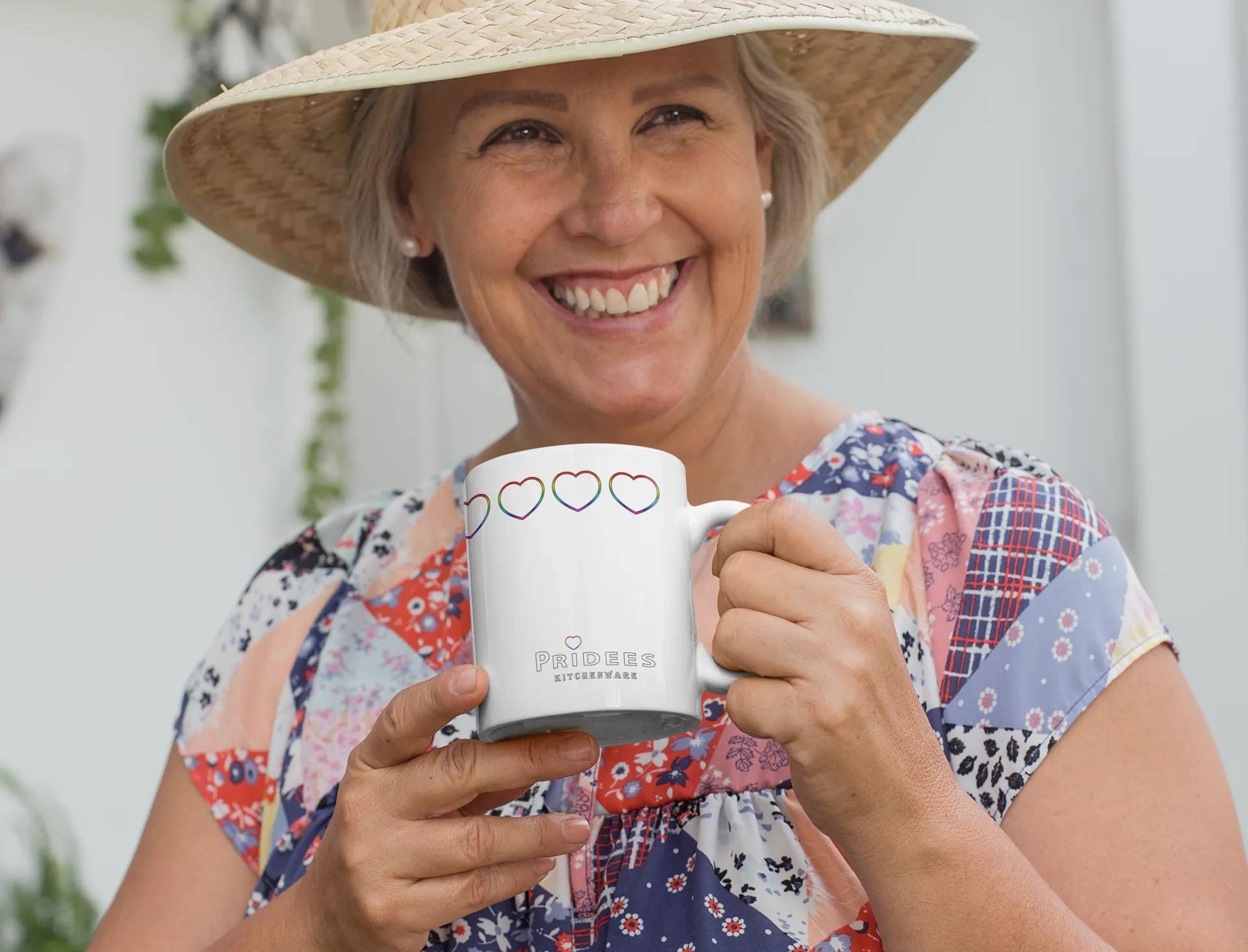 Pridees Heart Top Kitchenware Mug