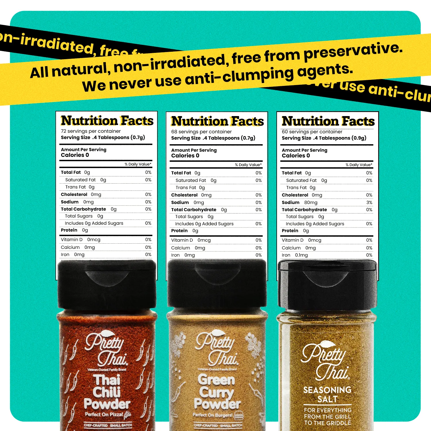 Sauces   Seasoning 8 Pack