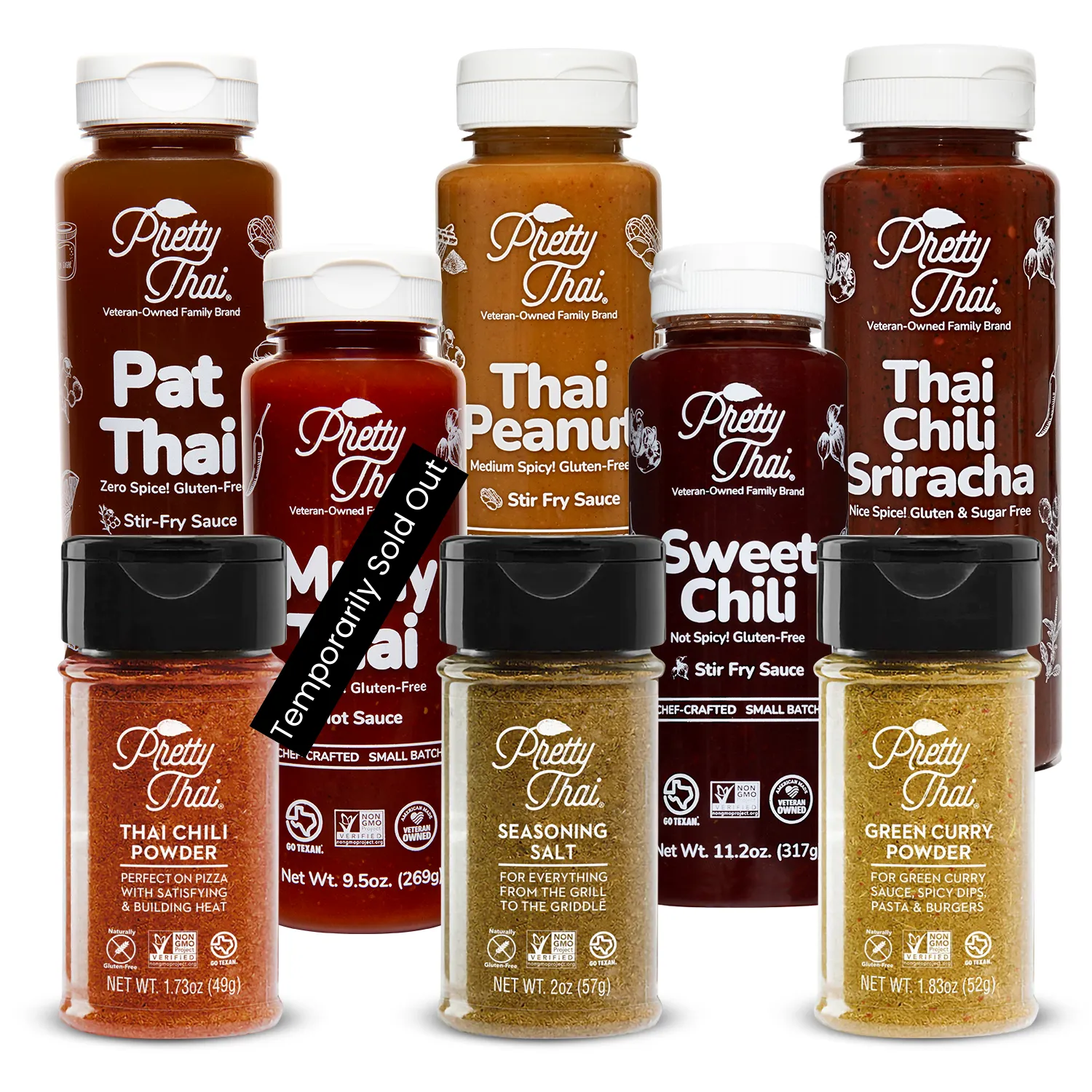 Sauces   Seasoning 8 Pack