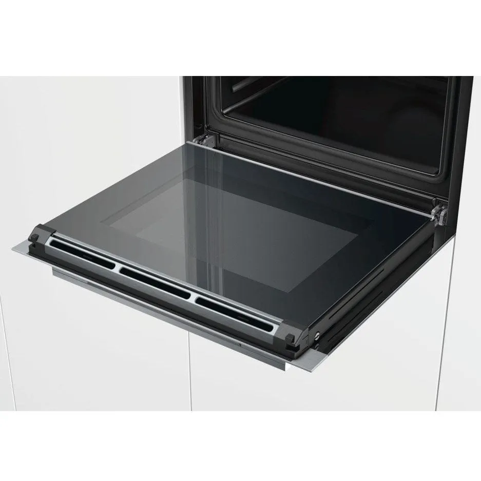 Siemens HB632GBS1B iQ700 Huge 71L Electric Built In Single Fan Oven - Stainless Steel