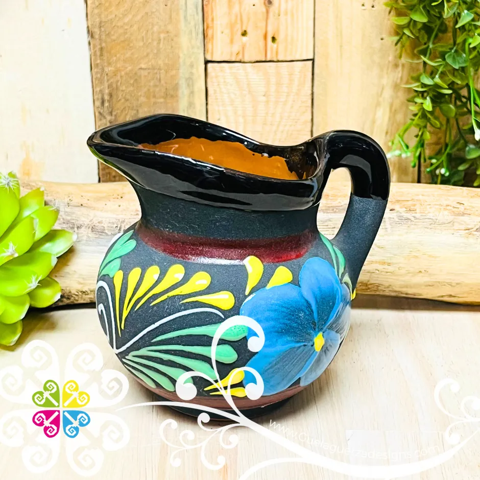 Small Black Clay Pitcher - Jarro