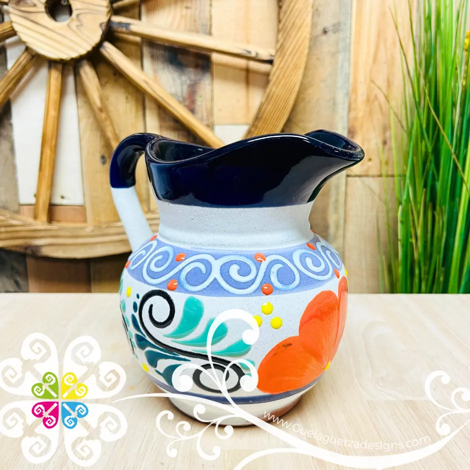 Small Engobe Clay Pitcher - Jarro