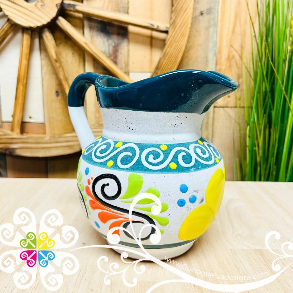 Small Engobe Clay Pitcher - Jarro