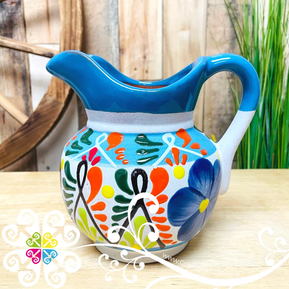 Small Engobe Clay Pitcher - Jarro