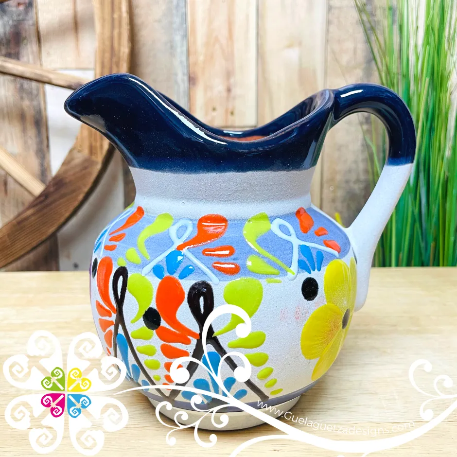 Small Engobe Clay Pitcher - Jarro