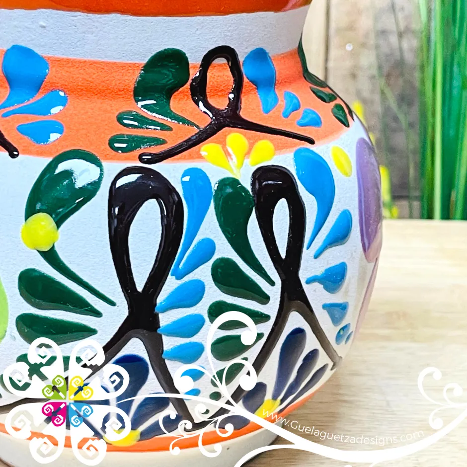 Small Engobe Clay Pitcher - Jarro