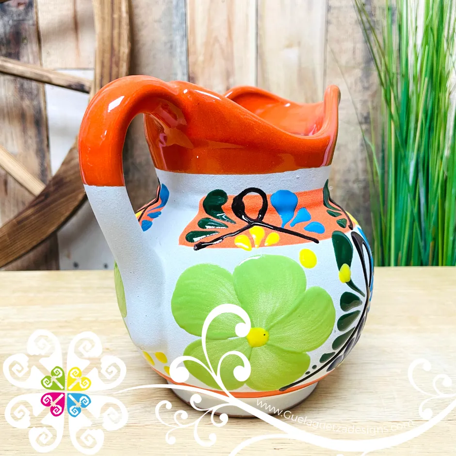 Small Engobe Clay Pitcher - Jarro