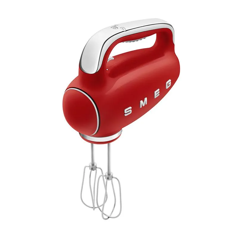 SMEG HMF01RDUK 50s Style Hand Mixer Red