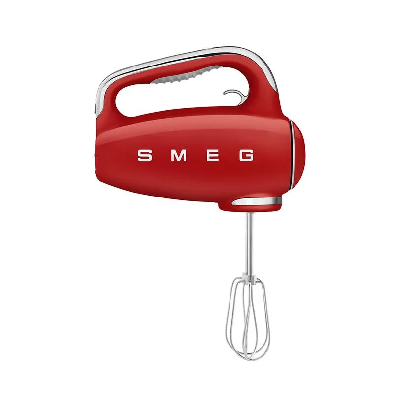 SMEG HMF01RDUK 50s Style Hand Mixer Red