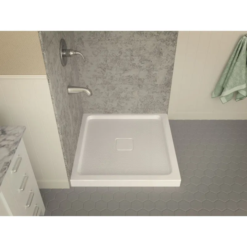 Titan 36" x 36" x 3.5" Acrylic Shower Base in White