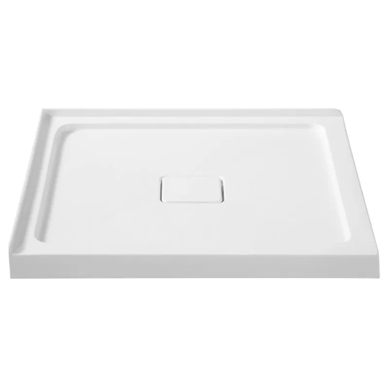 Titan 36" x 36" x 3.5" Acrylic Shower Base in White