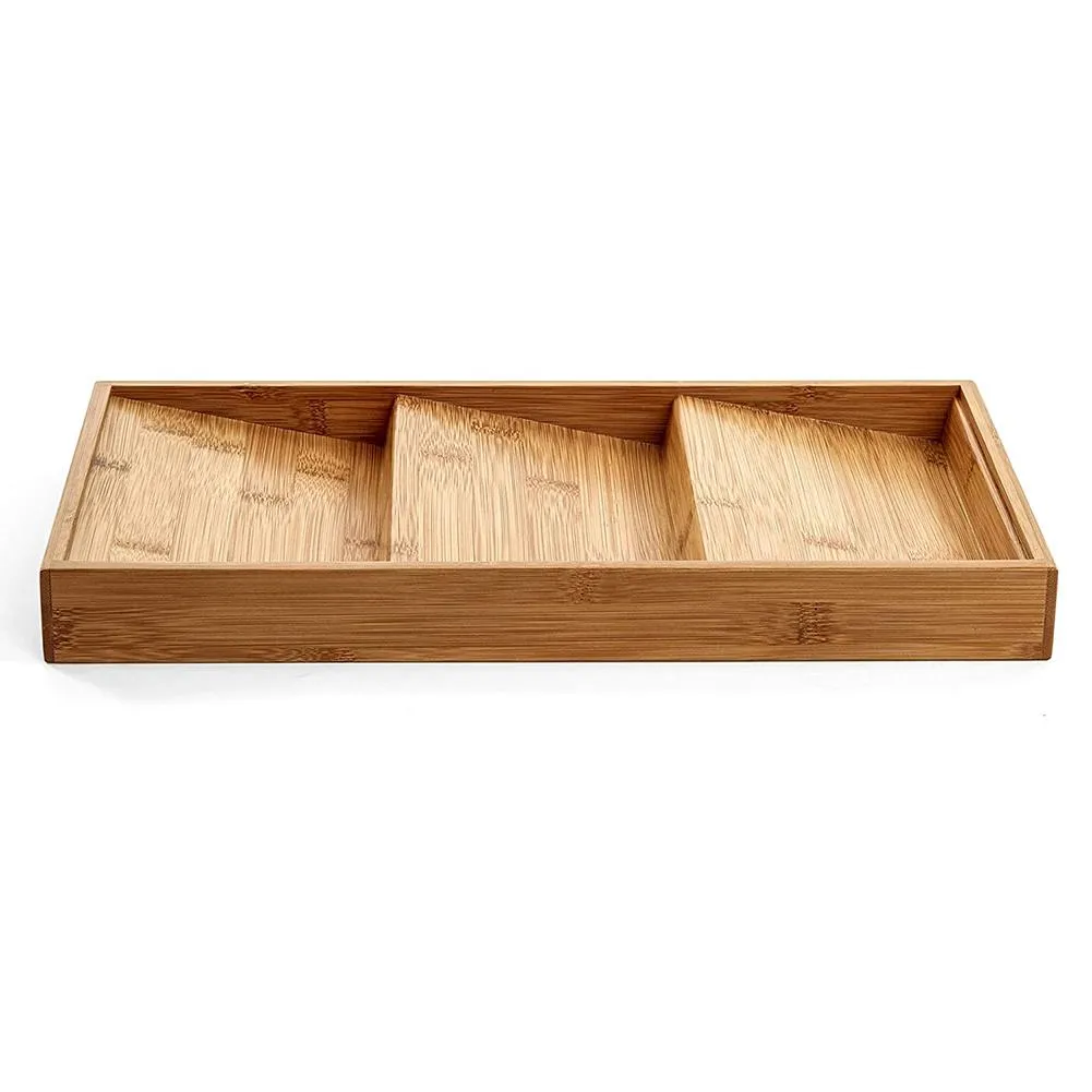 USTech Wooden Seasoning Rack Drawer | Kitchen Seasoning Bottle Rack Organizing