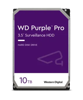 WD Purple Pro 10TB Surveillance HDD 3.5" SATA 256MB Cache 7200RPM