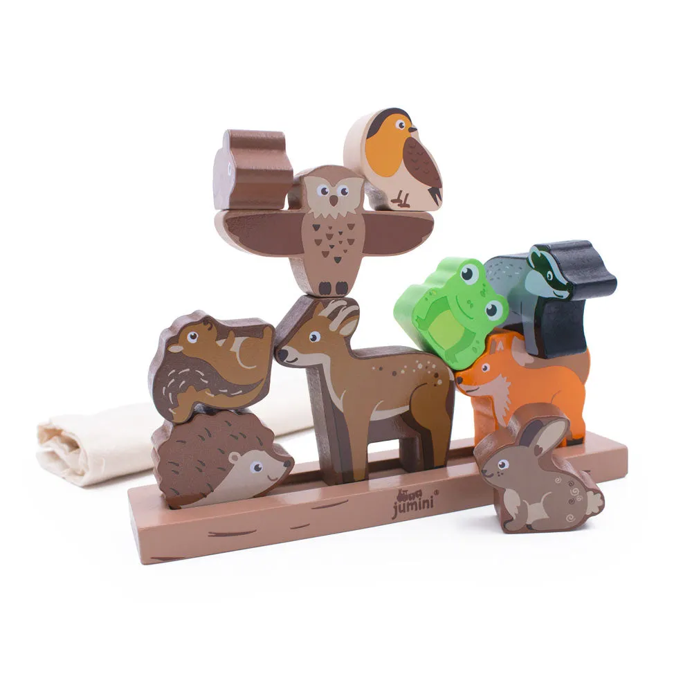 Woodland Stacking Balance Game